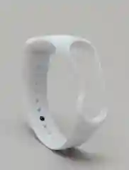Белый силиконовый ремешок для Xiaomi Mi Band 3, Mi Band 4