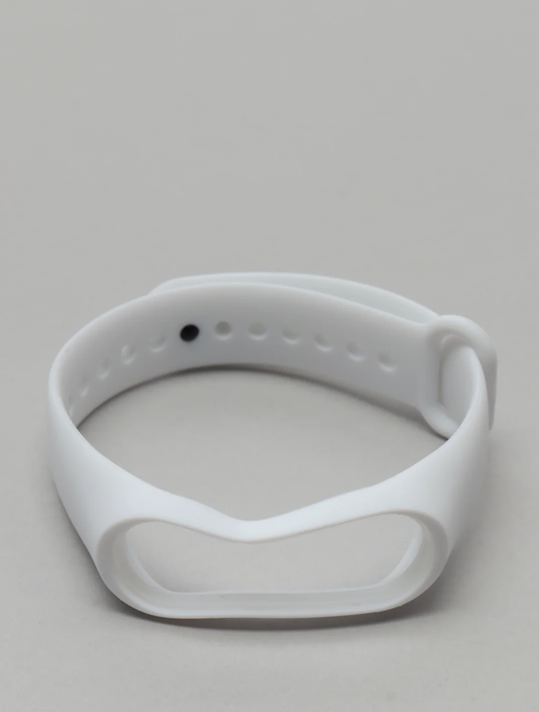 Белый силиконовый ремешок для Xiaomi Mi Band 3, Mi Band 4