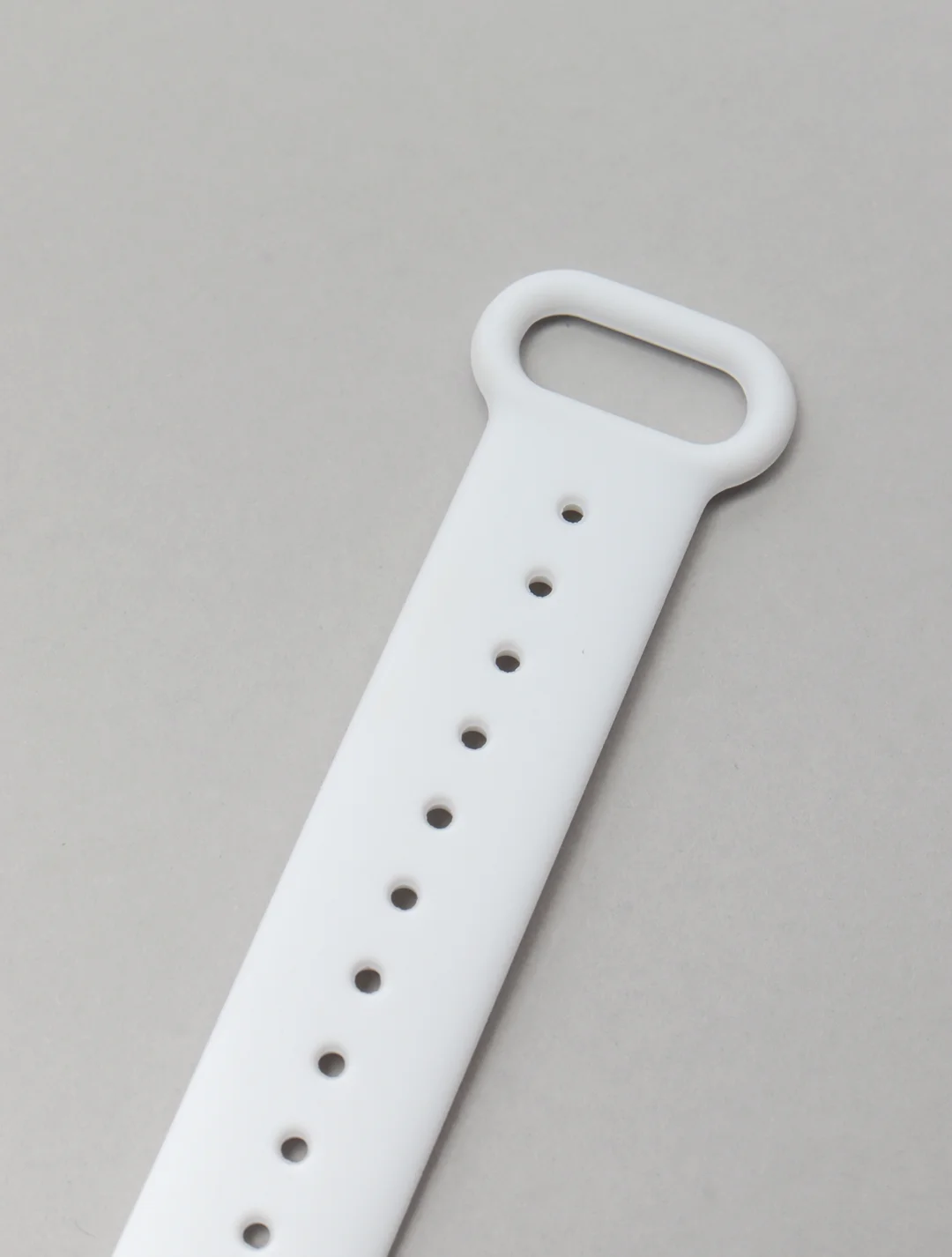 Белый силиконовый ремешок для Xiaomi Mi Band 3, Mi Band 4