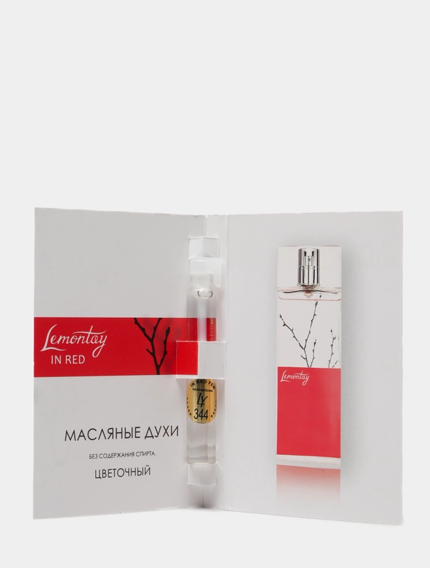 Масляные духи Lemontay №344 - по мотивам : In Red, Ин Ред , 3 мл
