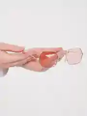 Конфетный женские квадратные солнцезащитные очки