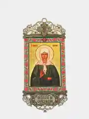 Алый икона-хоругвь, 7 х 15 см
