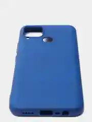 Синий чехол для Realme C15, силиконовый