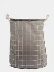 Серый корзина для хранения вещей складная
