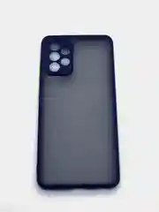 Темно-синий накладка комбинированная противоударная матовая для Samsung Galaxy A72