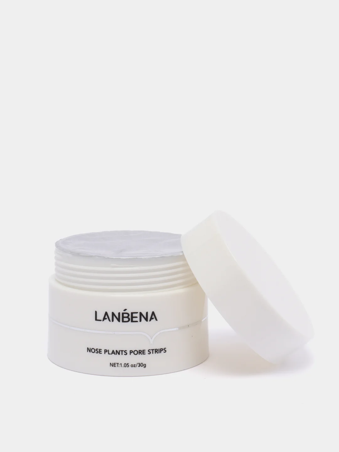 Белая маска от черных точек Lanbena "Plants Pore Strips", 30 г