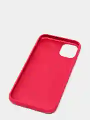 Вишнёвый чехол Silicone Case для iPhone 11 с закрытым низом