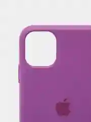Пурпурный чехол Silicone Case для iPhone 11 с закрытым низом