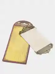 Золотой икона-хоругвь, 7 х 15 см