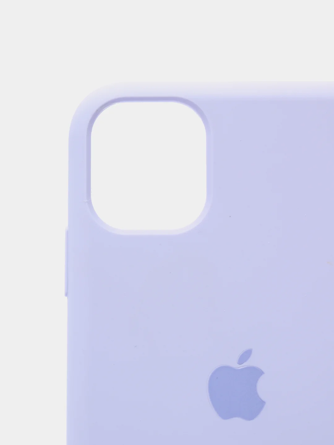 Лавандовый чехол Silicone Case для iPhone 11 с закрытым низом