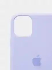 Лавандовый чехол Silicone Case для iPhone 11 с закрытым низом