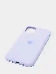 Лавандовый чехол Silicone Case для iPhone 11 с закрытым низом