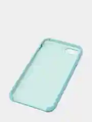Тёмно-бирюзовый чехол Silicone Case для iPhone 7, 8, SE 2020, с открытым низом