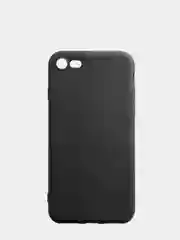 Чехол iPhone 7 / 8 / SE 2020 черный силиконовый (Айфон 7 / 8 / СЕ)