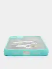 Зеленый чехол для iPhone 7/8/XR/X/XS/Max/11/12/13/Pro/Max/mini/Plus/айфон про макс с принтом