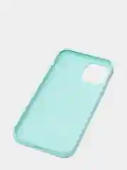 Бирюзовый чехол Silicone Case для iPhone 12 / iPhone 12 Pro, закрытый низ