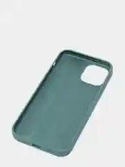 Зеленый чехол Silicone Case для iPhone 12 / iPhone 12 Pro, закрытый низ