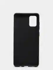 Черный чехол Samsung Galaxy A71, Самсунг Галакси А71 силиконовый, цветной, матовый