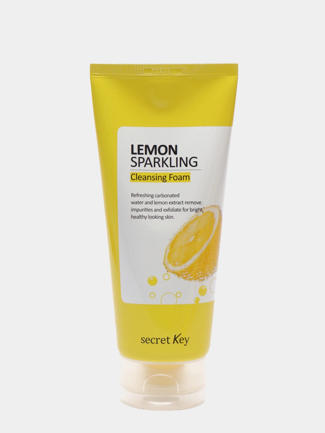 Освежающая пенка для умывания лица Secret Key "Lemon Sparkling Cleansing Foam", 200 г