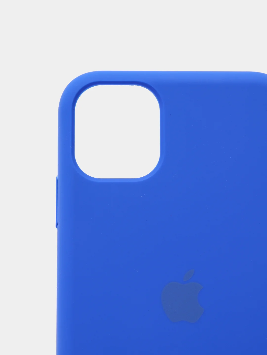 Индиго чехол Silicone Case для iPhone 11 с закрытым низом