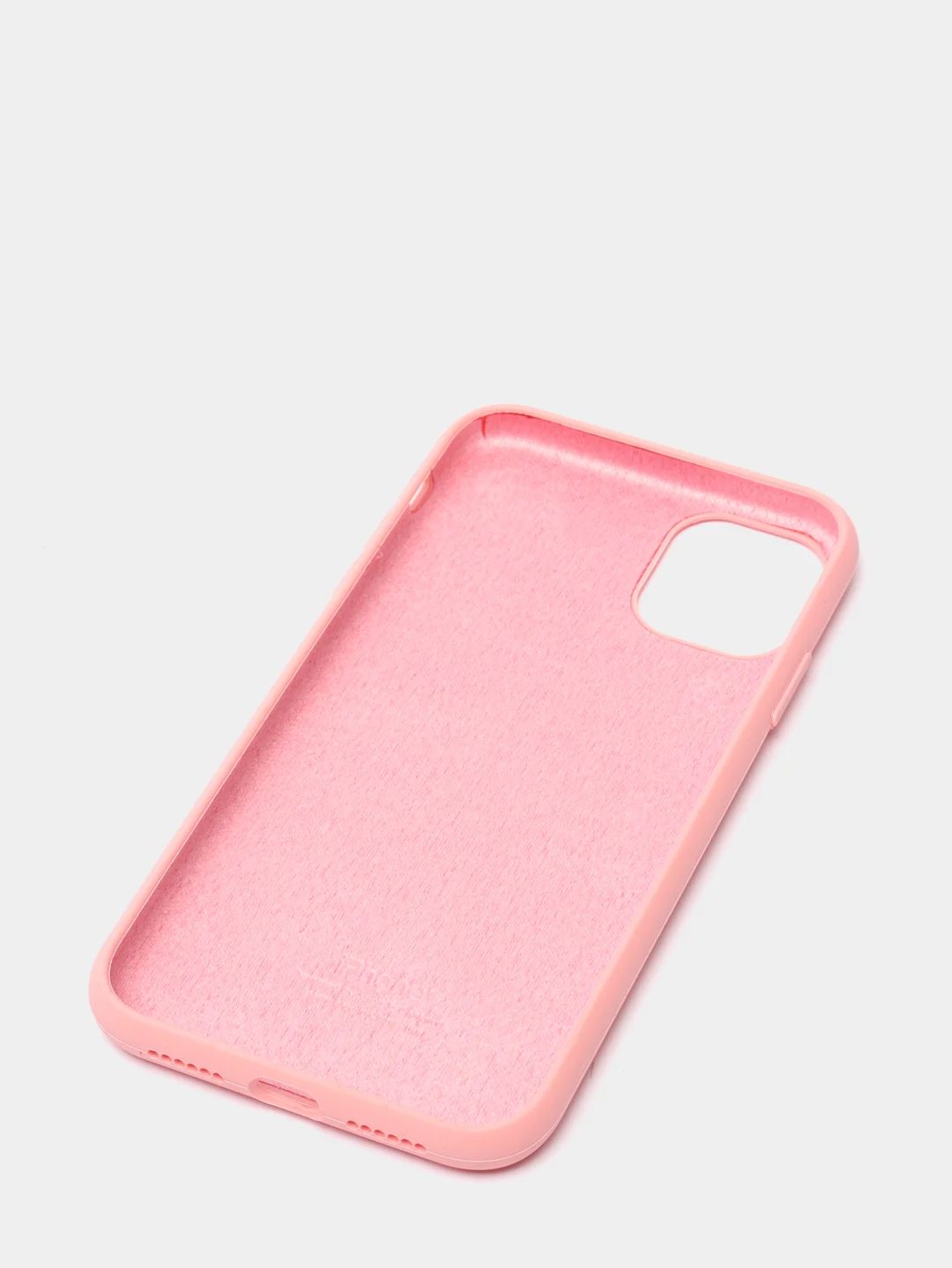 Конфетный чехол Silicone Case для iPhone 11 с закрытым низом
