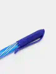 Синий синяя шариковая ручка