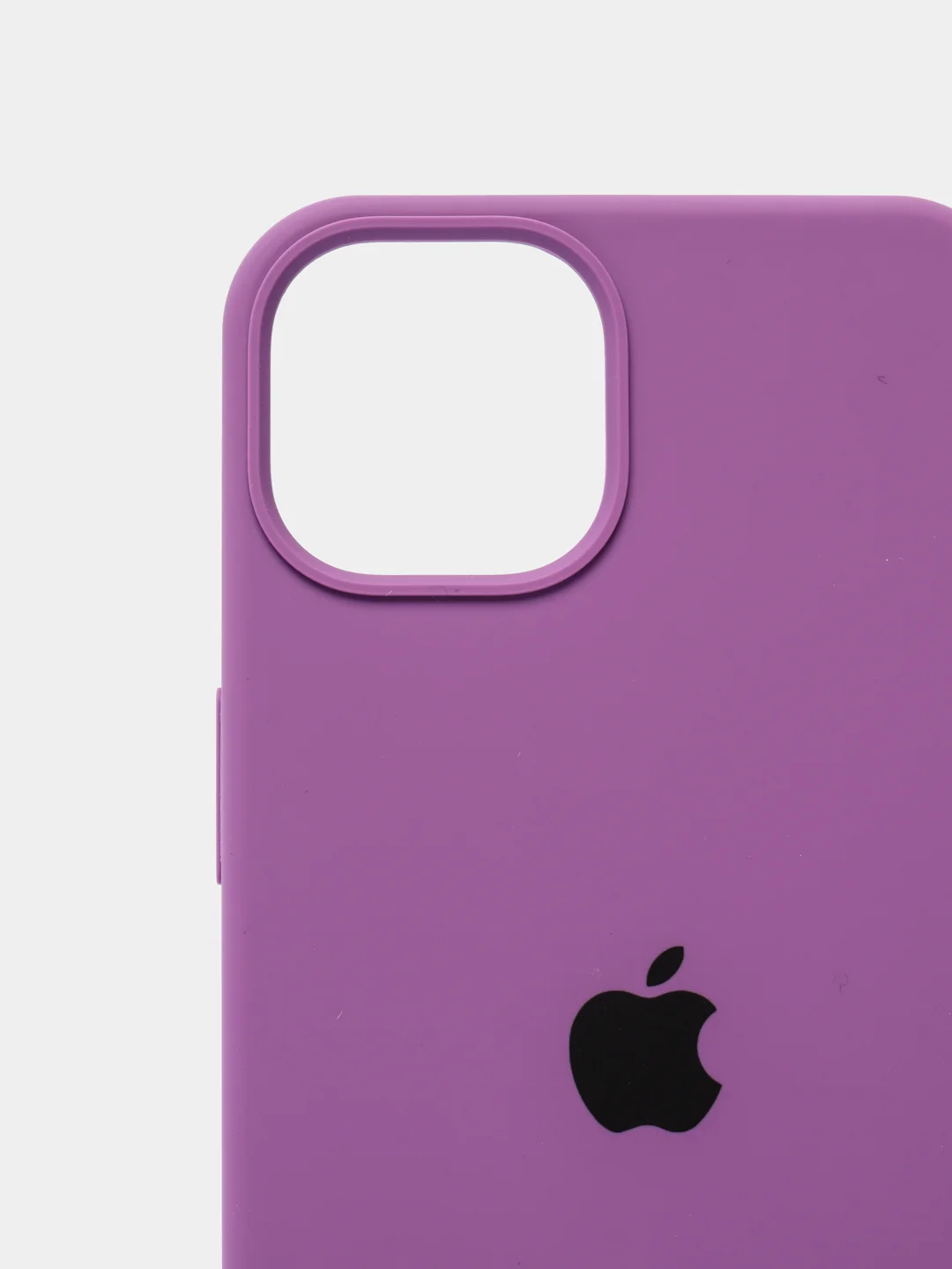 Пурпурный чехол Silicone Case для iPhone 13 / 13 Pro / 13 Pro Max с открытым низом
