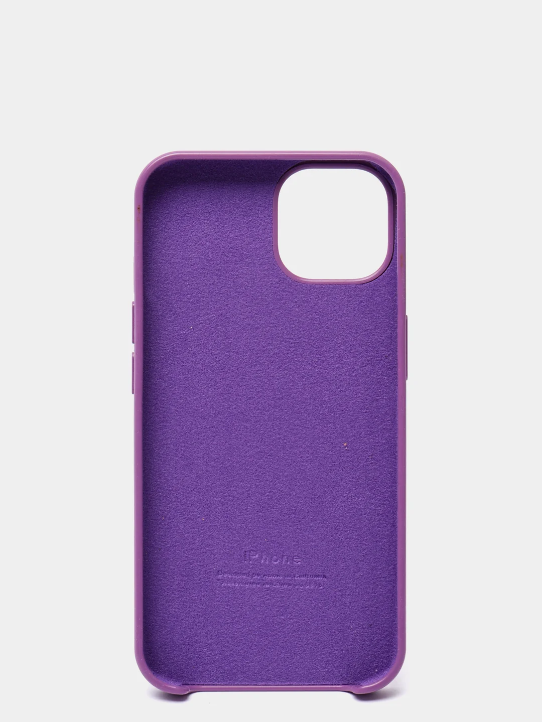 Пурпурный чехол Silicone Case для iPhone 13 / 13 Pro / 13 Pro Max с открытым низом