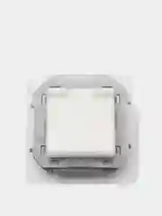Механизм розетки 1-м СП Inspiria Legrand 16А IP44 250В 2P+E, шторки с крышкой, белый