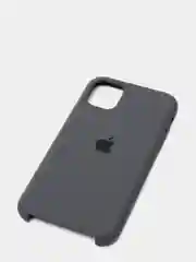 Серый чехол Silicone Case для iPhone 11, с открытым низом