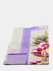 Полотенце кухонное вафельное 8 марта "Анютины глазки", 50х60