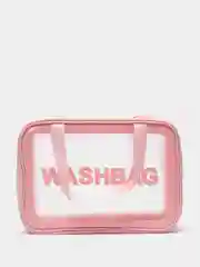 Розовый сумка-косметичка Washbag водонепроницаемая
