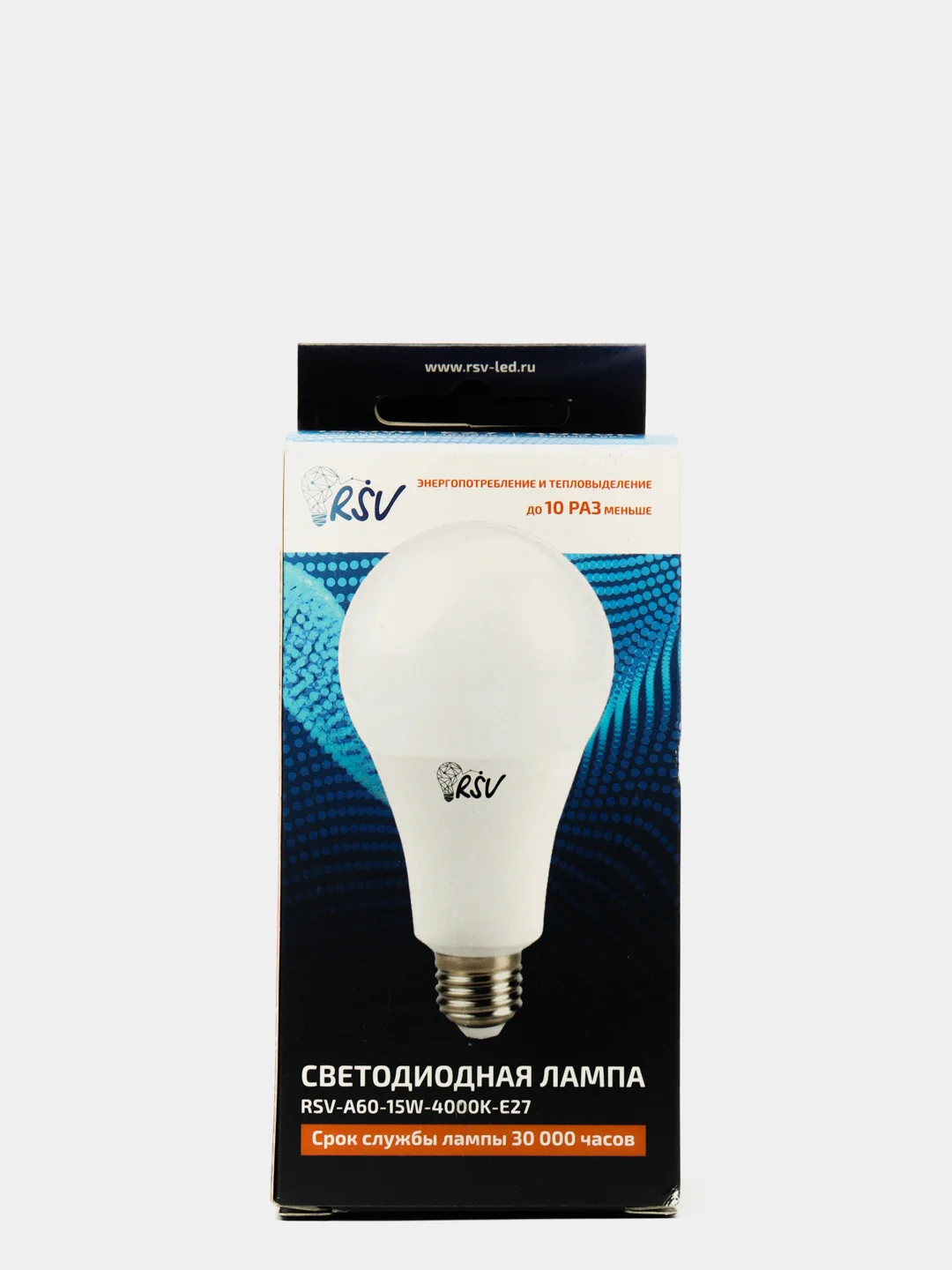 Светодиодная лампочка RSV, 15Вт, Е27