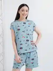 Синий пижама