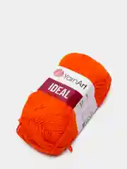 Оранжевый пряжа YarnArt Ideal, 100% хлопок, 50 г, 170 м