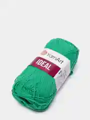 Зеленый пряжа YarnArt Ideal, 100% хлопок, 50 г, 170 м