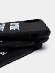 Лавандовый силиконовый чехол с надписями для iPhone X/Xs, Xr, 11, 12/12Pro, 13/13Pro, 14/14Pro