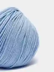 Голубой пряжа YarnArt Baby Cotton, 50% хлопок, 50% акрил, 50 г, 165 м