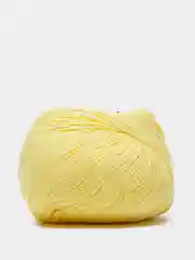 Светло-жёлтый пряжа YarnArt Baby Cotton, 50% хлопок, 50% акрил, 50 г, 165 м
