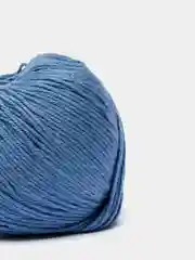 Синий пряжа YarnArt Baby Cotton, 50% хлопок, 50% акрил, 50 г, 165 м