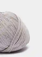 Серый металлик пряжа YarnArt Baby Cotton, 50% хлопок, 50% акрил, 50 г, 165 м