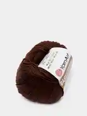 Коричневый пряжа YarnArt Baby Cotton, 50% хлопок, 50% акрил, 50 г, 165 м