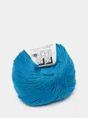 Светло-синий пряжа YarnArt Baby Cotton, 50% хлопок, 50% акрил, 50 г, 165 м