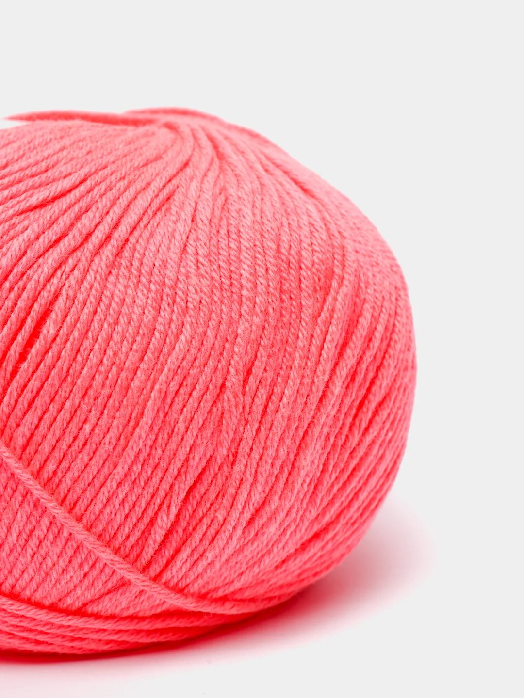 Кораллово-розовый пряжа YarnArt Baby Cotton, 50% хлопок, 50% акрил, 50 г, 165 м