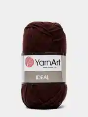 Коричневый пряжа YarnArt Ideal, 100% хлопок, 50 г, 170 м