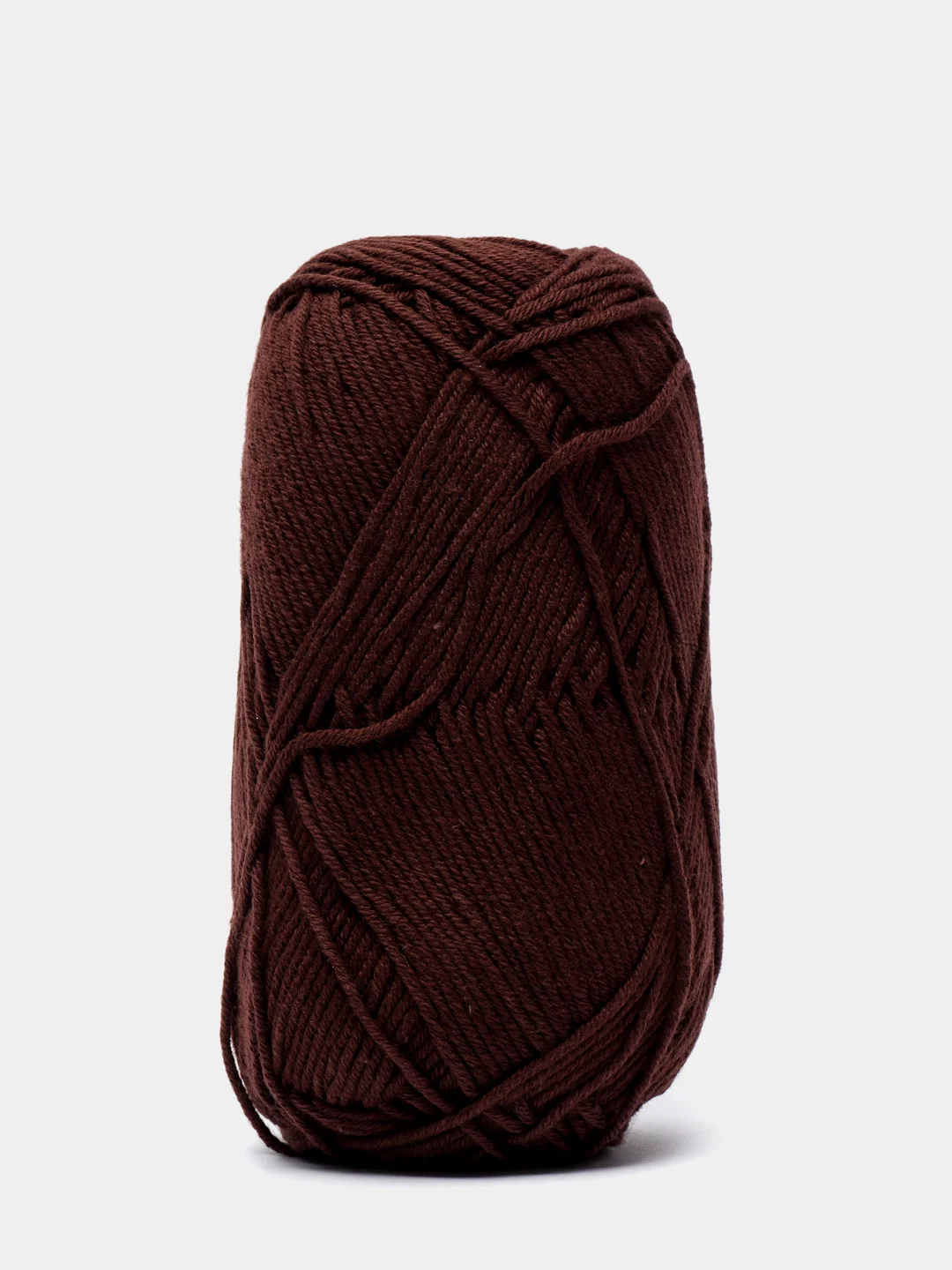 Коричневый пряжа YarnArt Ideal, 100% хлопок, 50 г, 170 м
