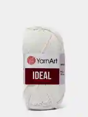 Молочный пряжа YarnArt Ideal, 100% хлопок, 50 г, 170 м