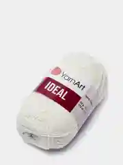 Молочный пряжа YarnArt Ideal, 100% хлопок, 50 г, 170 м