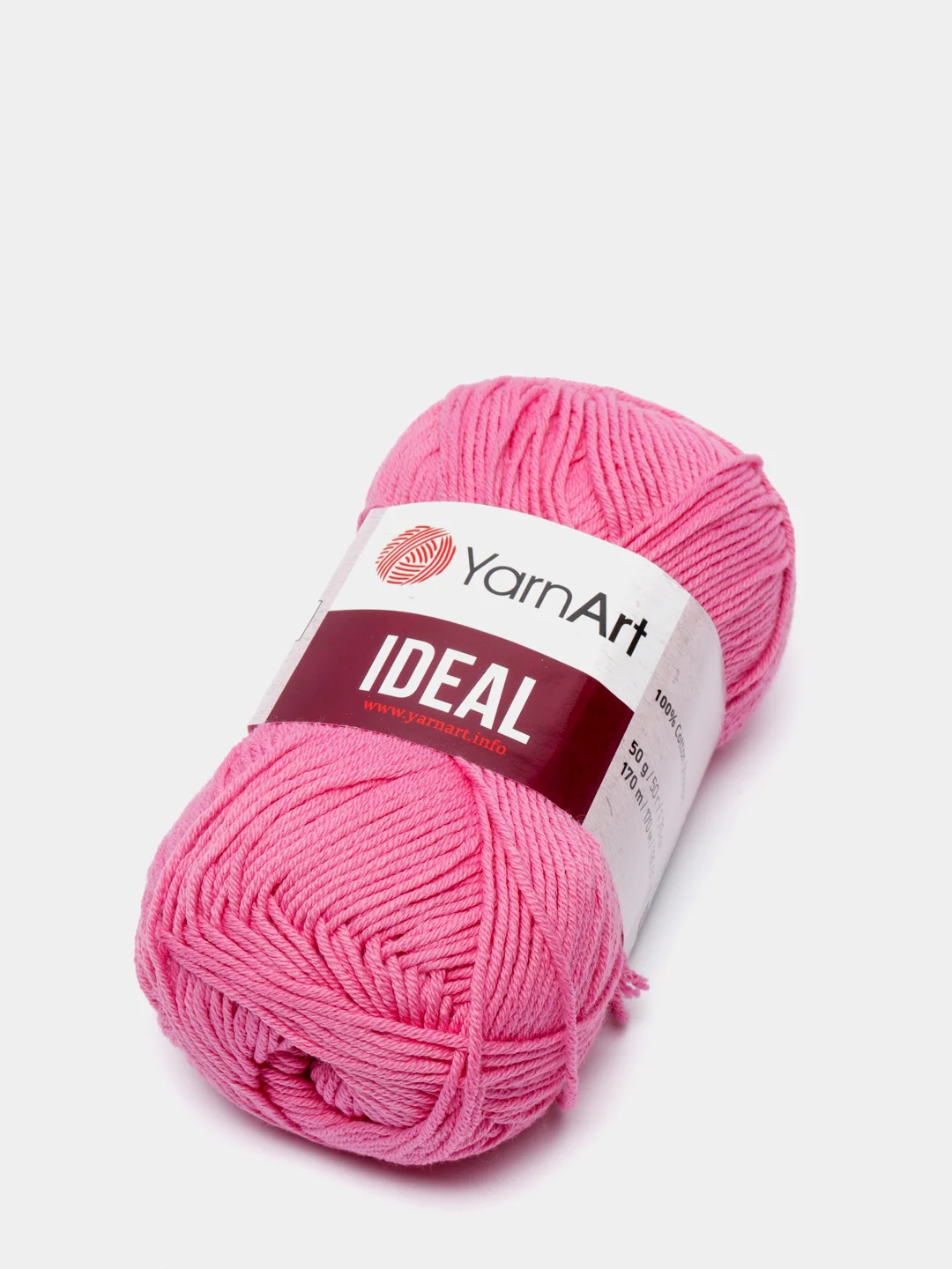 Фуксия пряжа YarnArt Ideal, 100% хлопок, 50 г, 170 м