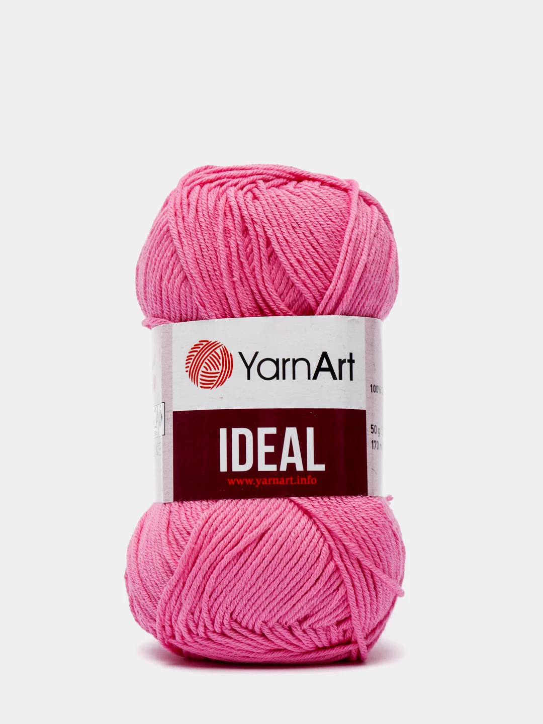 Фуксия пряжа YarnArt Ideal, 100% хлопок, 50 г, 170 м